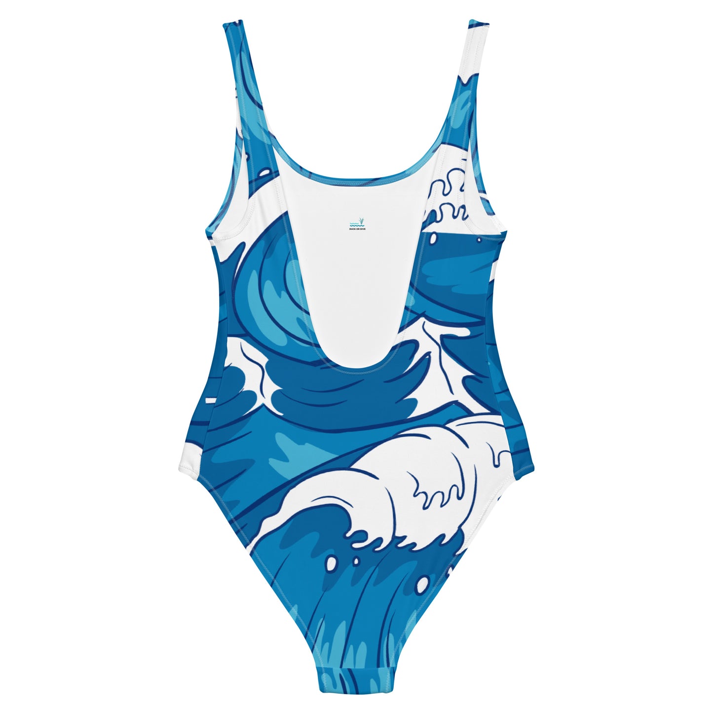 "Waves" One-Piece Swimsuit