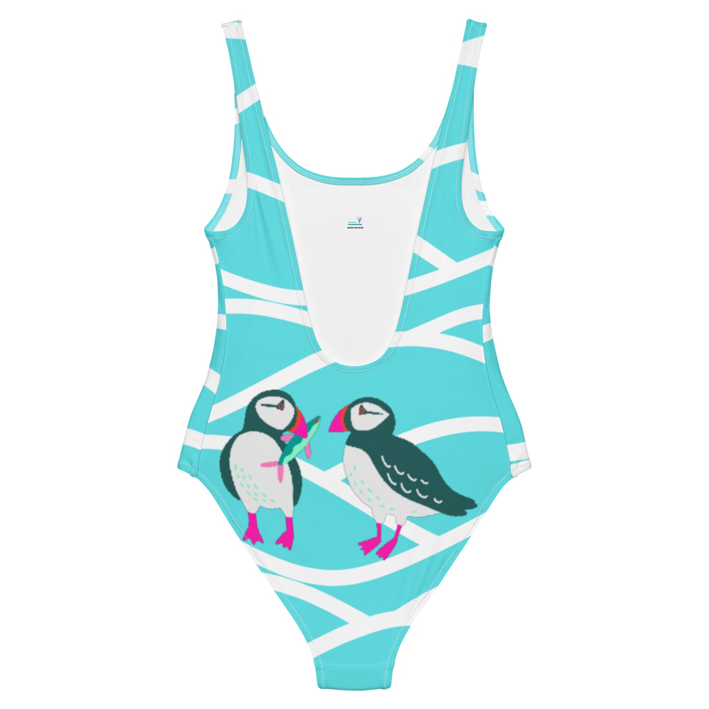 Puffin Pals One-Piece Women's Swimsuit