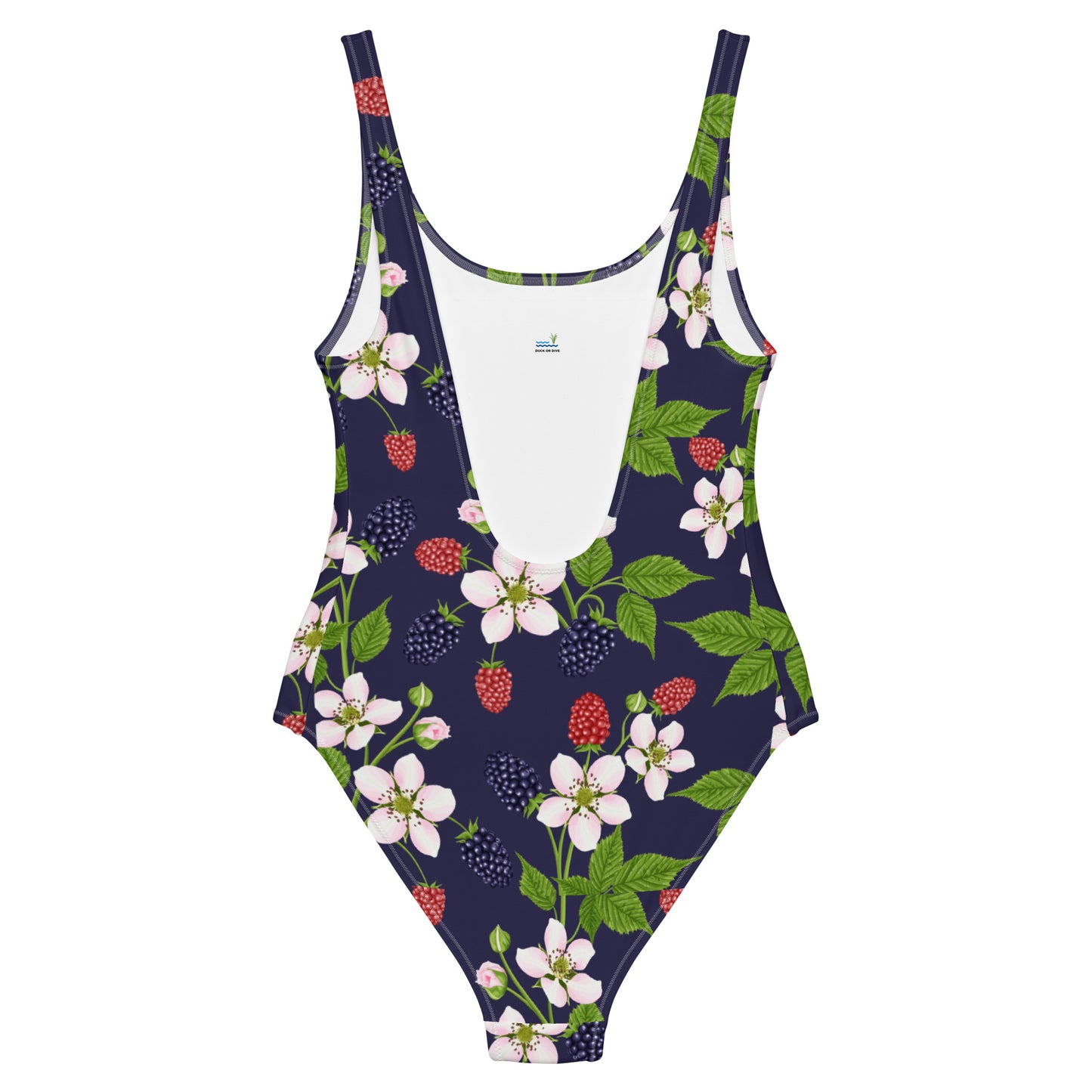 Winter Berries One-Piece Swimsuit