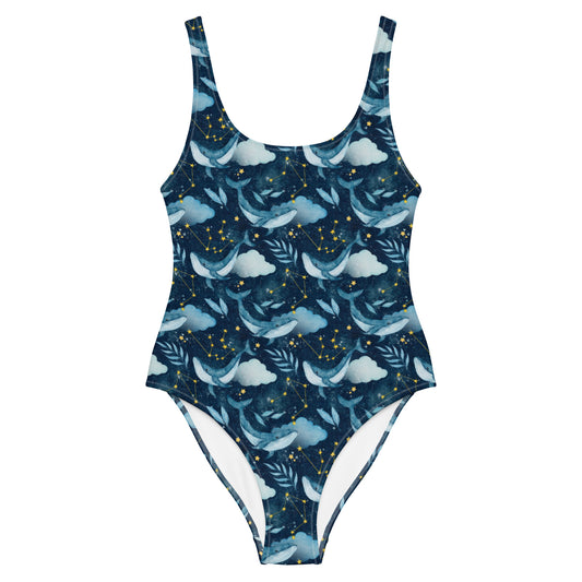 "Whale of A Time" One-Piece Swimsuit