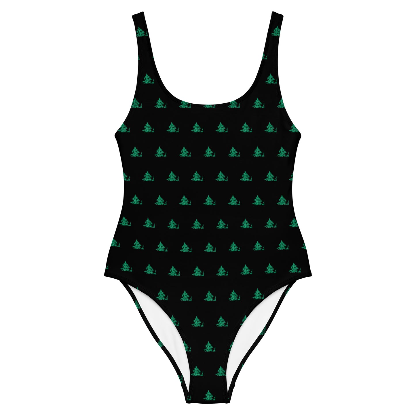 Tree Emblem One-Piece Swimsuit