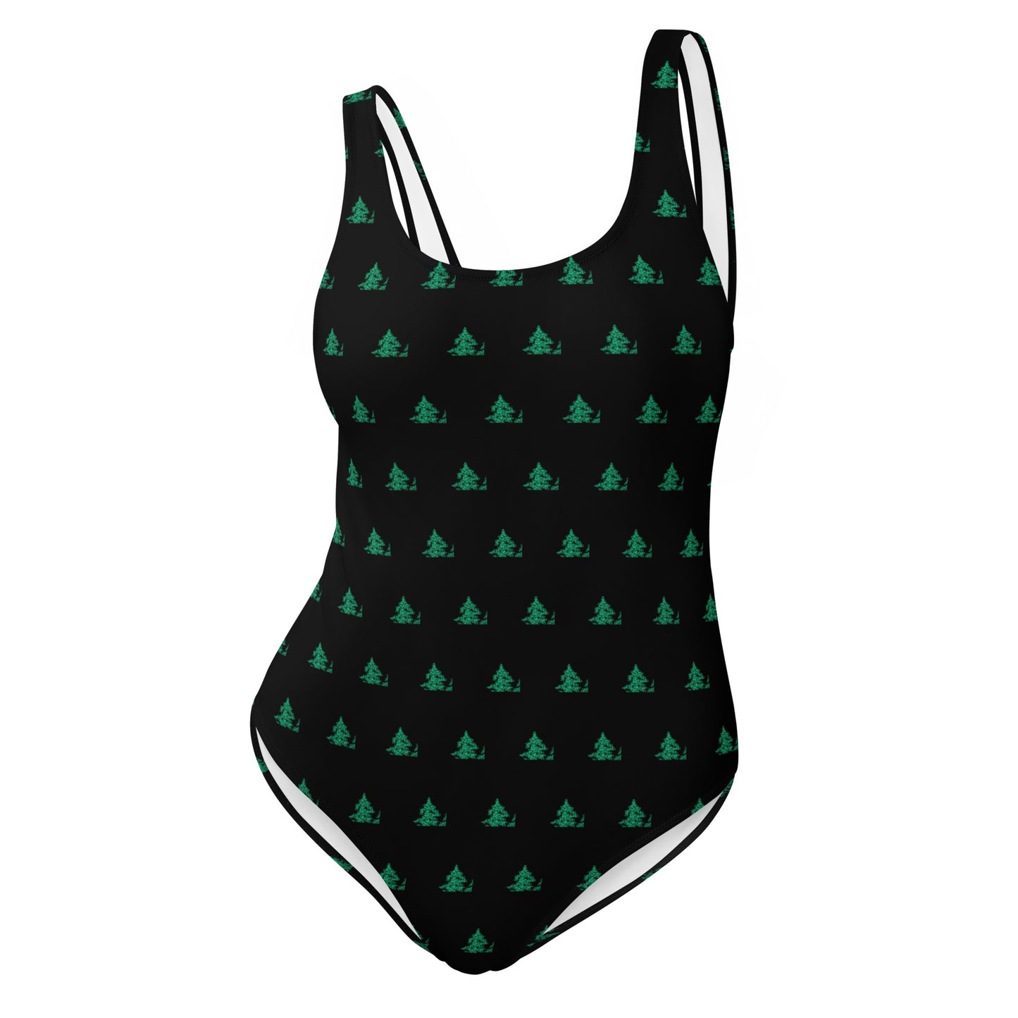 Tree Emblem One-Piece Swimsuit