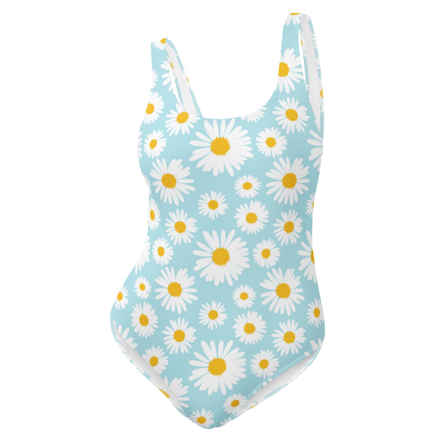 Daisy Blue One-Piece Swimsuit