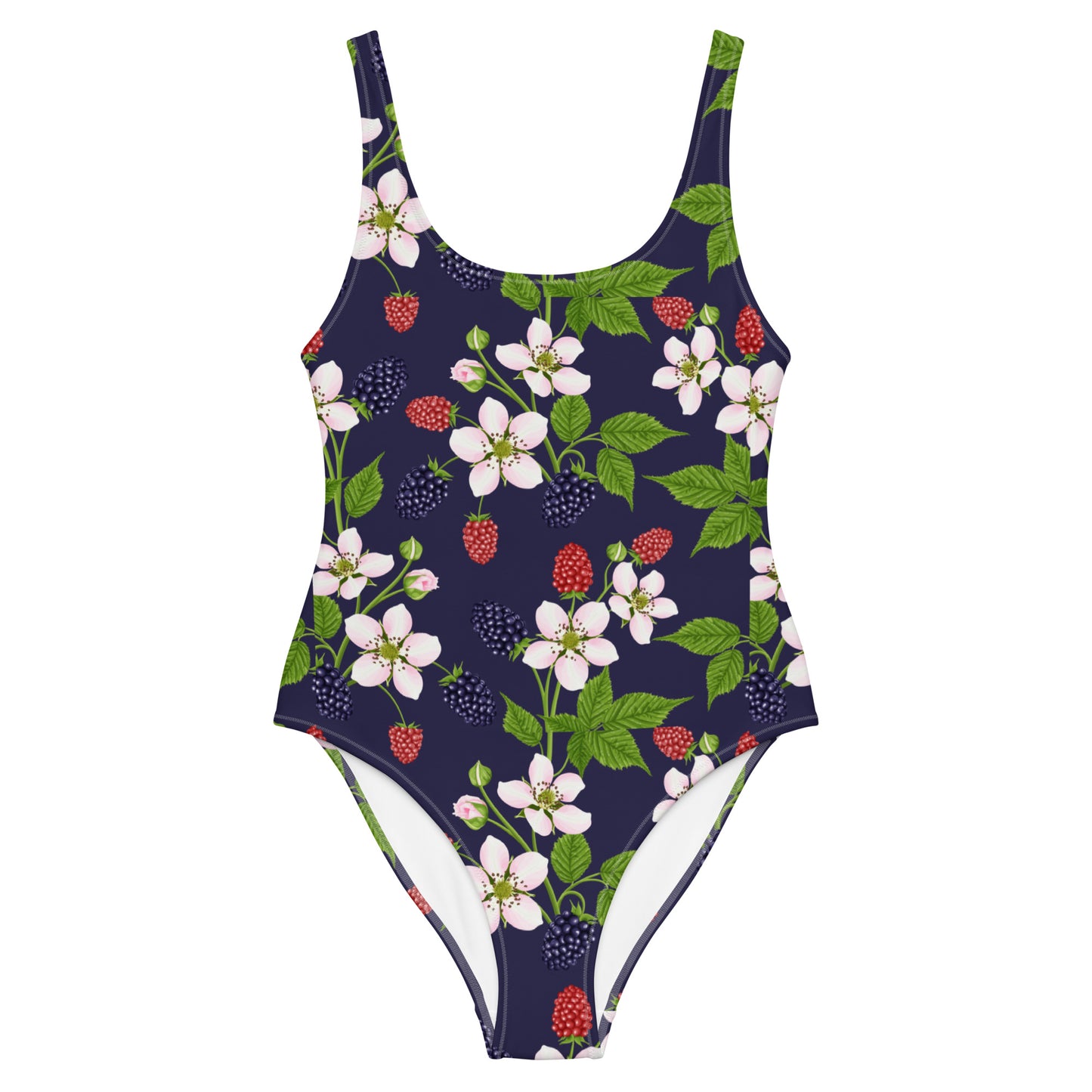 Winter Berries One-Piece Swimsuit