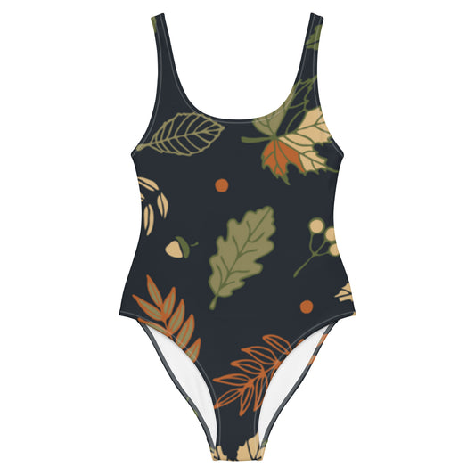 Autumn Leaves One-Piece Swimsuit