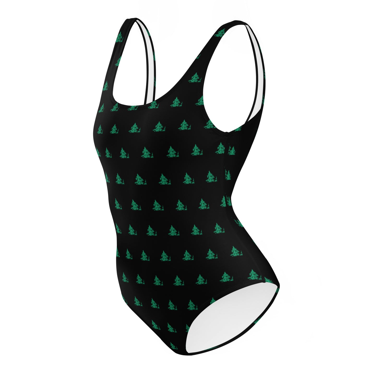 Tree Emblem One-Piece Swimsuit