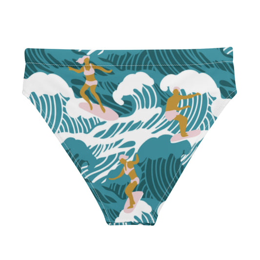 Surfers Recycled High-Waisted Bikini Bottom