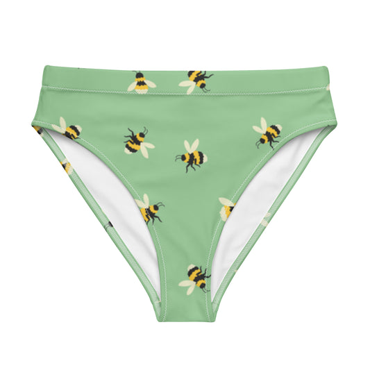 Busy Bees Recycled Bikini Bottom