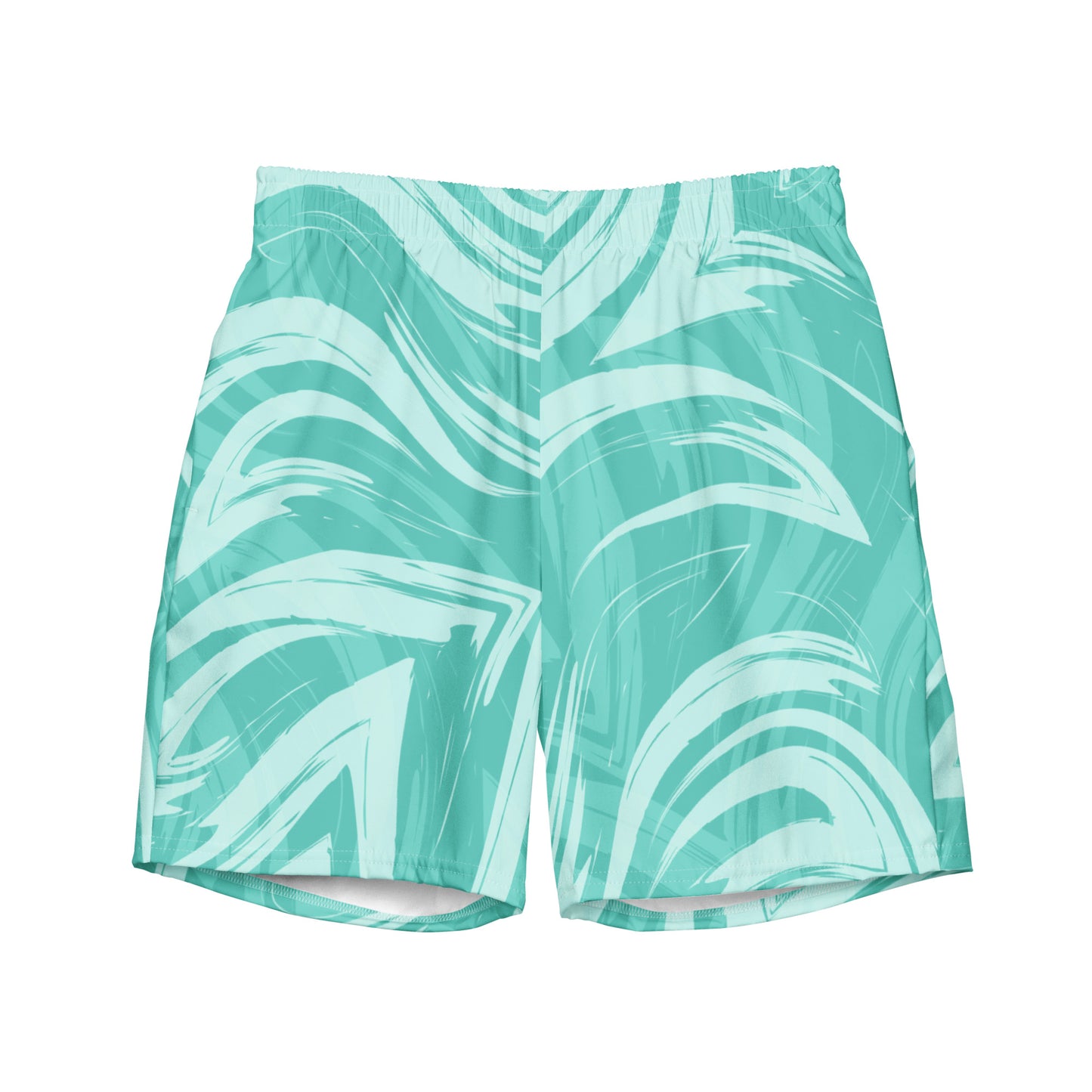 "Greens of Bali" Men's Swim Trunks