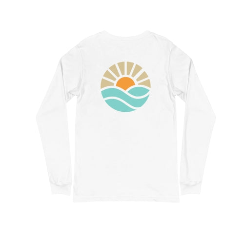 "Waves & Sun" Unisex Long Sleeve Top