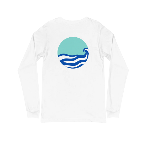 "Waves of Green" Unisex Long Sleeve Top