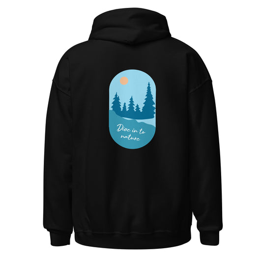 "Dive In To Nature" Unisex Hoodie