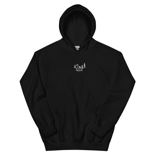 Embroidered & Print Camping Unisex Hoodie