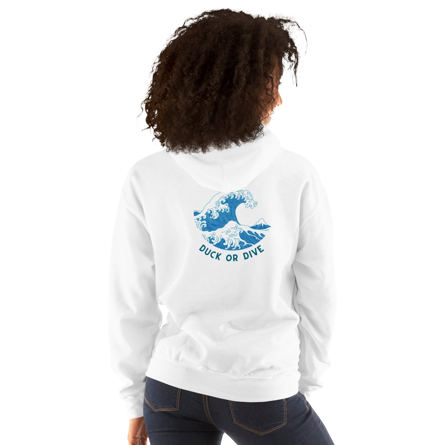 "Surfboard & Waves" Unisex Hoodie