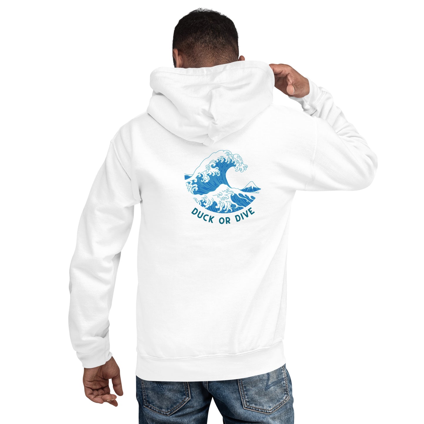 "Surfboard & Waves" Unisex Hoodie