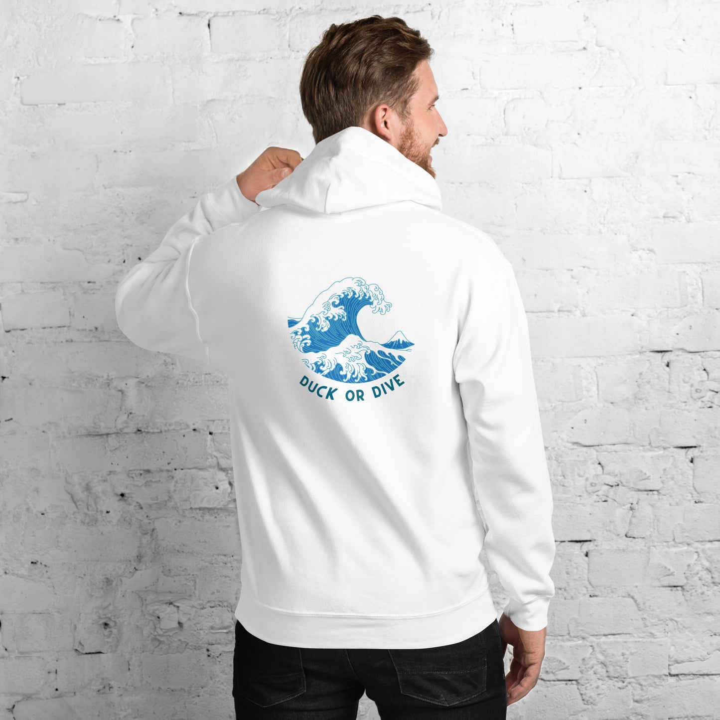 "Surfboard & Waves" Unisex Hoodie