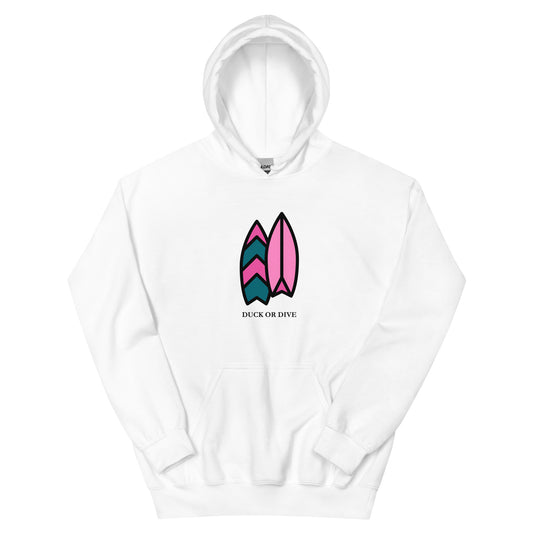 "Surfboard & Waves" Unisex Hoodie