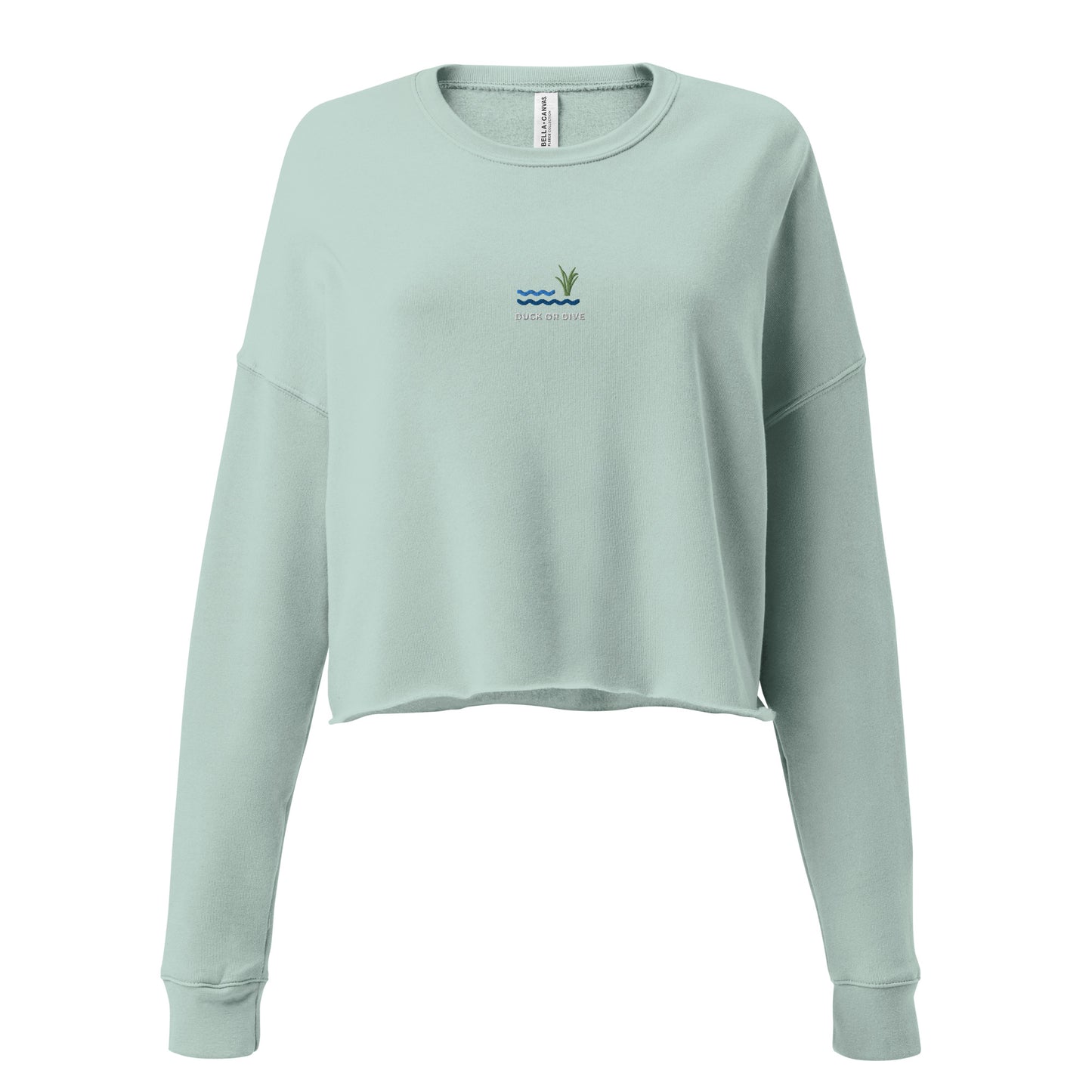 "Travel Is Our Passion Women's" Crop Sweatshirt